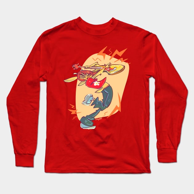 Um Jammer Lammy Long Sleeve T-Shirt by sky665